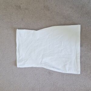 White tube dress